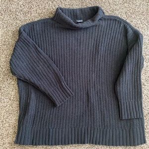 Chunky sweater turtle neck